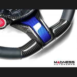 Alfa Romeo Giulia Steering Wheel Trim - Carbon Fiber - Lower Spoke Trim - QV Model - 2020+ models